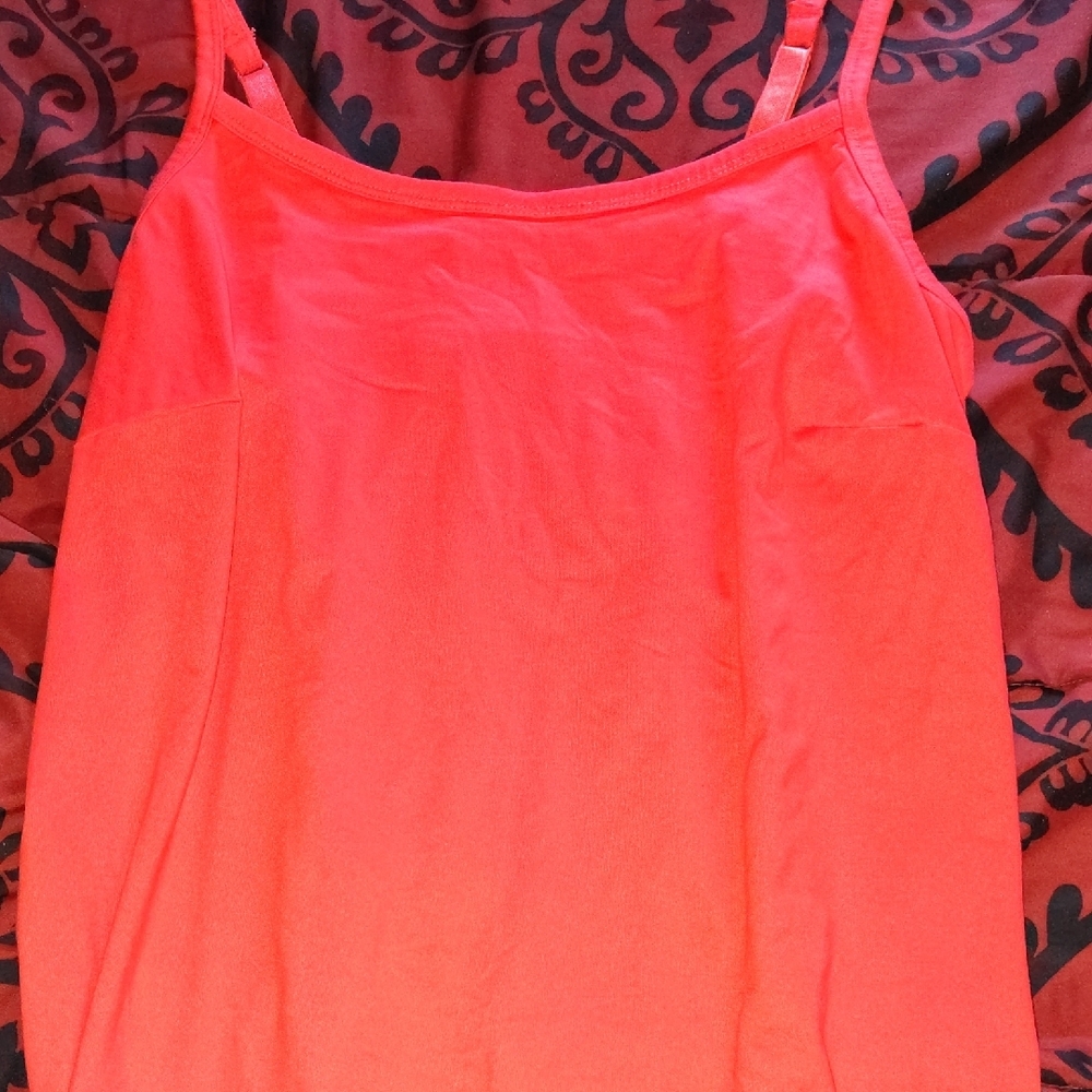 Women's Red Sleeveless Top